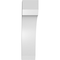 Ekena Millwork 6-in. W x 12-in. D x 24-in. H Legacy Architectural Grade PVC Knee Brace BRCP06X12X24LEC - alternate 4
